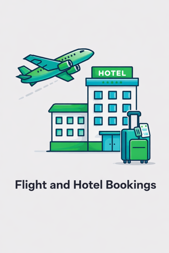 Flight and Hotel Bookings